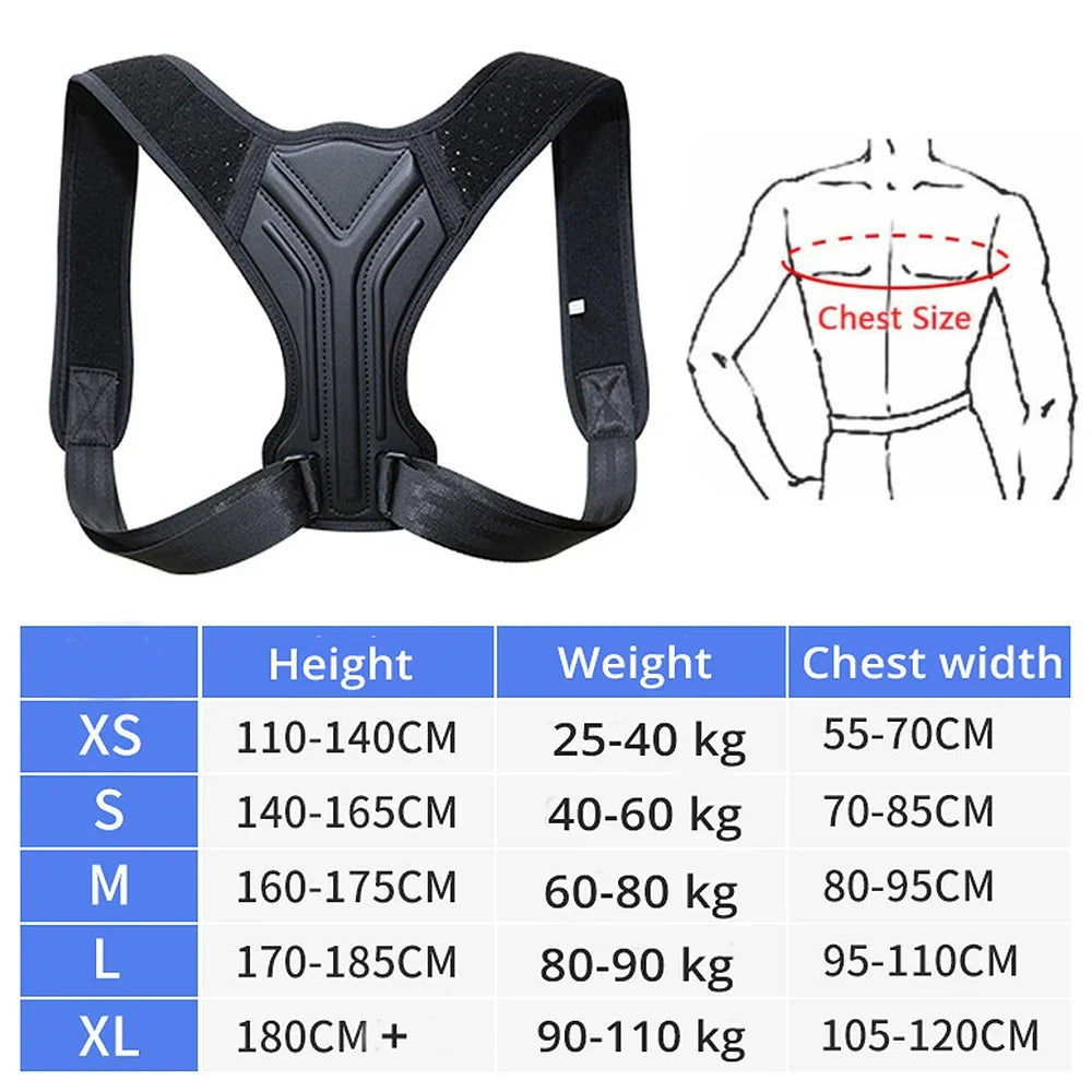 Posture Corrector Upper Back Neck Brace PRO